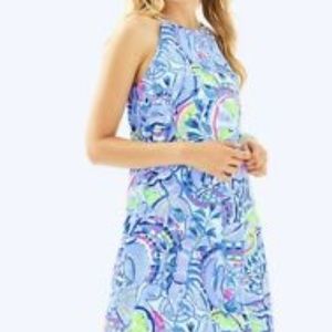 Lilly Pulitzer Margo Dress in  Peri Pinch Medium